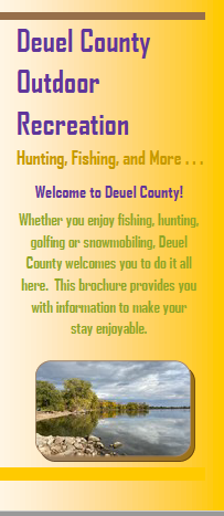 Thumbnail Image For Deuel County Outdoor Recreation Brochure 2021 - Click Here To See